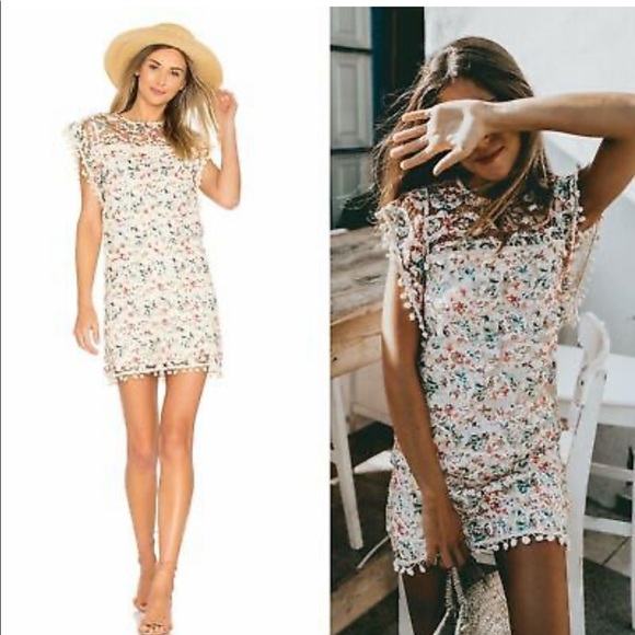 Anthropologie Tularosa Pom Pom dress - Picture 2 of 11